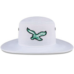 Philadelphia Eagles New Era 2024 NFL Training Camp Panama Bucket Hat - White cheap
