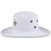 New Orleans Saints New Era 2024 NFL Training Camp Panama Bucket Hat - White outlet