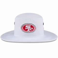 San Francisco 49ers New Era 2024 NFL Training Camp Panama Bucket Hat - White for sale