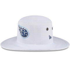 Tennessee Titans New Era 2024 NFL Training Camp Panama Bucket Hat - White discount