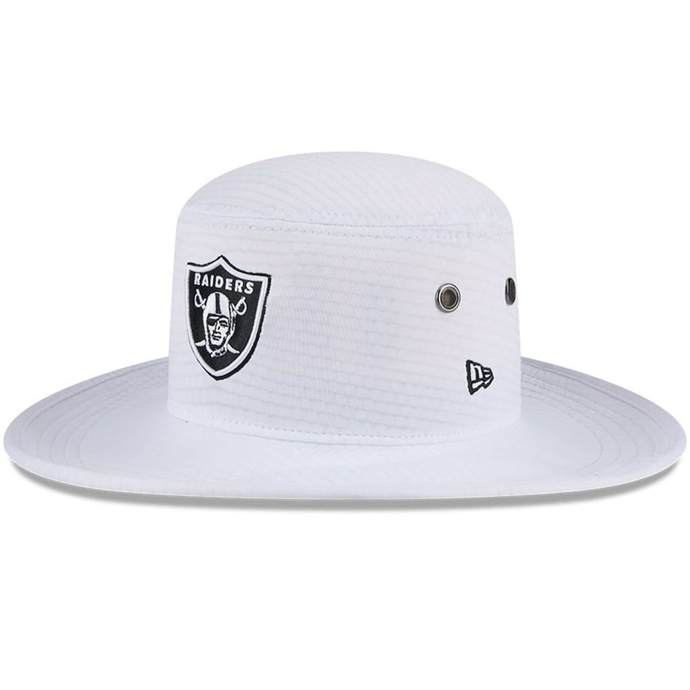 Las Vegas Raiders New Era 2024 NFL Training Camp Panama Bucket Hat - White discount