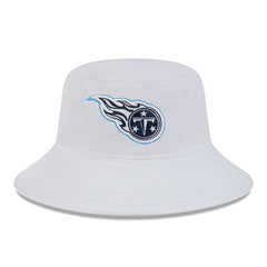 Tennessee Titans New Era 2024 NFL Training Camp Stretch Bucket Hat - White for sale