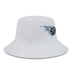Tennessee Titans New Era 2024 NFL Training Camp Stretch Bucket Hat - White for sale