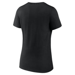 Vegas Golden Knights Fanatics Women's 2024 NHL Winter Classic V-Neck T-Shirt Black