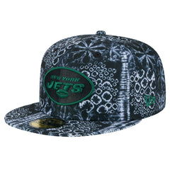 New York Jets New Era Shibori 59FIFTY Fitted Hat - Black for sale
