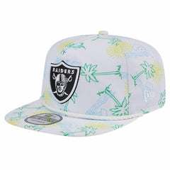Las Vegas Raiders New Era Vacay Golfer Snapback Hat - White outlet