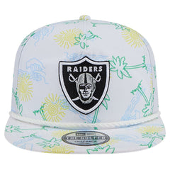 Las Vegas Raiders New Era Vacay Golfer Snapback Hat - White outlet
