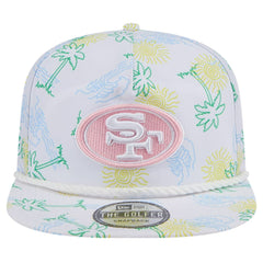 San Francisco 49ers New Era Vacay Golfer Snapback Hat - White outlet