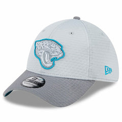 Jacksonville Jaguars New Era 2024 NFL Training Camp 39THIRTY Flex Hat - Gray outlet