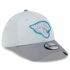Jacksonville Jaguars New Era 2024 NFL Training Camp 39THIRTY Flex Hat - Gray outlet