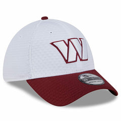 Washington Commanders New Era 2024 NFL Training Camp 39THIRTY Flex Hat - White/Burgundy outlet