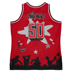 Chicago Bulls x Tats Cru Hardwood Classics Fashion Jersey sale - Red | Mitchell & Ness on sale