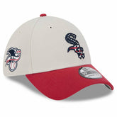 Chicago White Sox 2024 Fourth of July 39THIRTY Flex Hat - Khaki/Red | New Era