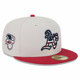 Athletics 2024 Fourth of July 59FIFTY Fitted Hat - Khaki/Red | New Era