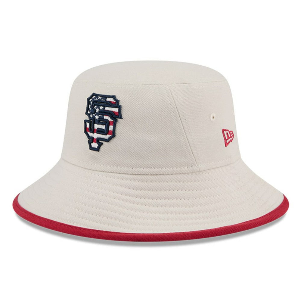San Francisco Giants 2024 Fourth of July Bucket Hat - Khaki | New Era