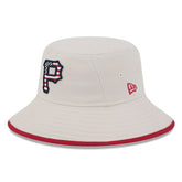 Pittsburgh Pirates 2024 Fourth of July Bucket Hat - Khaki | New Era