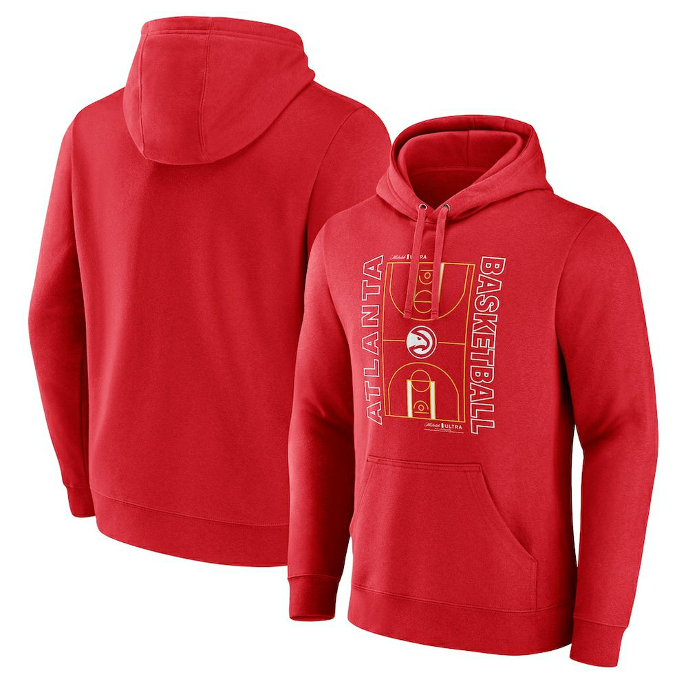 Atlanta Hawks Michelob Ultra Full Court Pullover Hoodie - Red outlet