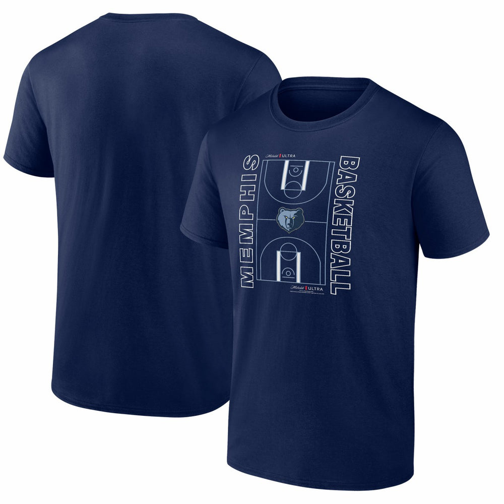 Memphis Grizzlies Michelob Ultra Full Court T-Shirt - Navy discount
