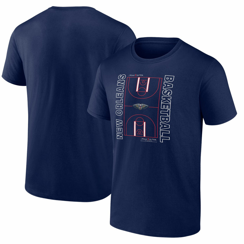 New Orleans Pelicans Michelob Ultra Full Court T-Shirt - Navy discount