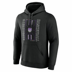 Sacramento Kings Michelob Ultra Full Court Pullover Hoodie - Black on sale