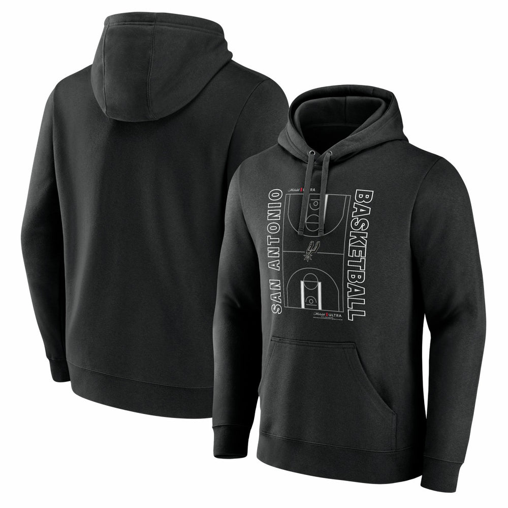 San Antonio Spurs Michelob Ultra Full Court Pullover Hoodie - Black discount