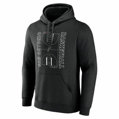 San Antonio Spurs Michelob Ultra Full Court Pullover Hoodie - Black discount