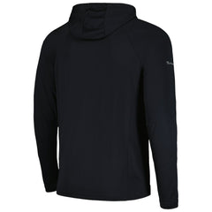 Philadelphia 76ers Levelwear Zander Hoodie Raglan Quarter-Zip Top - Black discount