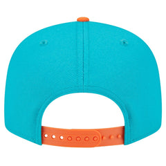 Miami Dolphins New Era Team Establish 9FIFTY Snapback Hat - Aqua/Orange online