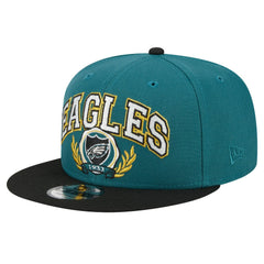 Philadelphia Eagles New Era Team Establish 9FIFTY Snapback Hat - Midnight Green/Black online