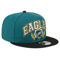 Philadelphia Eagles New Era Team Establish 9FIFTY Snapback Hat - Midnight Green/Black online