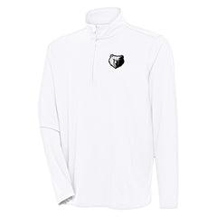 Memphis Grizzlies Antigua Hunk Quarter-Zip Top - White outlet