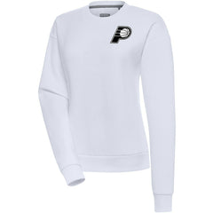 Indiana Pacers Antigua Women's Brushed Metallic Victory Pullover Sweatshirt - White shop