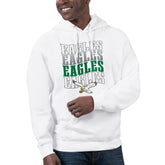 Philadelphia Eagles Starter Unisex Throwback Name Drop Pullover Hoodie - White outlet