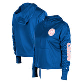 Chicago Cubs Women's Half-Zip Hoodie - Royal | New Era