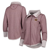 Washington Commanders Women's Sport Sun Fade Full-Zip Sweatshirt - Burgundy online