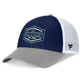 Dallas Cowboys Bench Trucker Adjustable Hat - Navy/Gray for sale