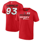 Alex DeBrincat Detroit Red Wings Fanatics Authentic Pro Prime Name & Number T-Shirt Red