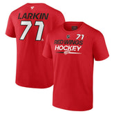 Dylan Larkin Detroit Red Wings Fanatics Authentic Pro Prime Name & Number T-Shirt Red