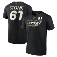Mark Stone Vegas Golden Knights Fanatics Authentic Pro Prime Name & Number T-Shirt Black