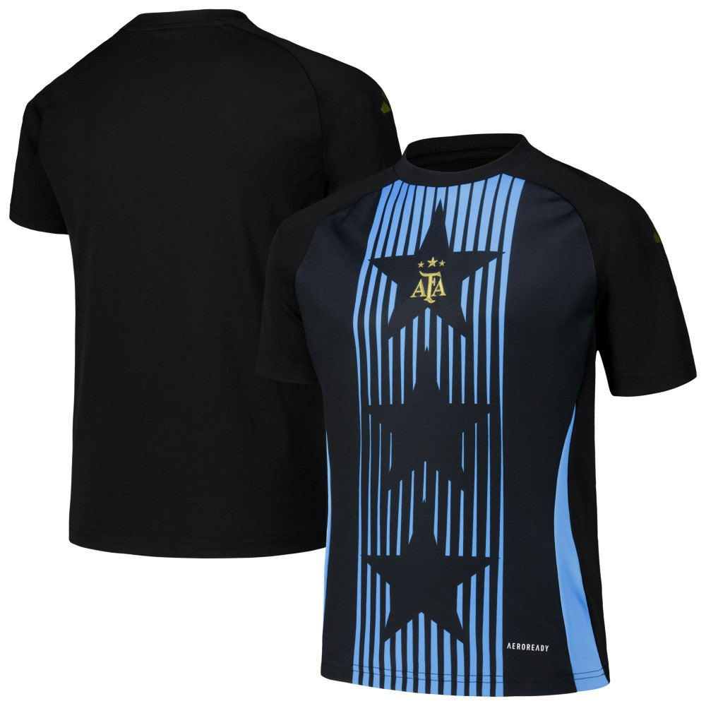 Argentina National Team Youth 2024 Pre-Match Top - Black | Adidas for sale