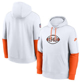 Cleveland Browns Throwback Logo Club Tri-Blend Pullover Hoodie - White | Nike discount