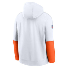 Cleveland Browns Throwback Logo Club Tri-Blend Pullover Hoodie - White | Nike discount