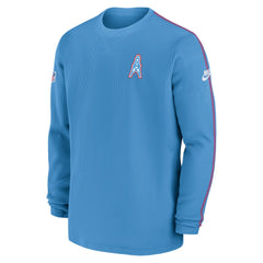 Tennessee Titans Alternate Logo Coach Long Sleeve Top - Light Blue | Nike discount