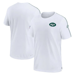 New York Jets Sideline Alternate Logo Coach Performance Top - White | Nike cheap