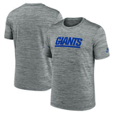 New York Giants Sideline Velocity Throwback Logo Dri-FIT T-Shirt - Gray | Nike on sale