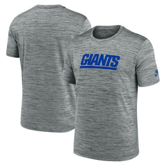 New York Giants Sideline Velocity Throwback Logo Dri-FIT T-Shirt - Gray | Nike on sale