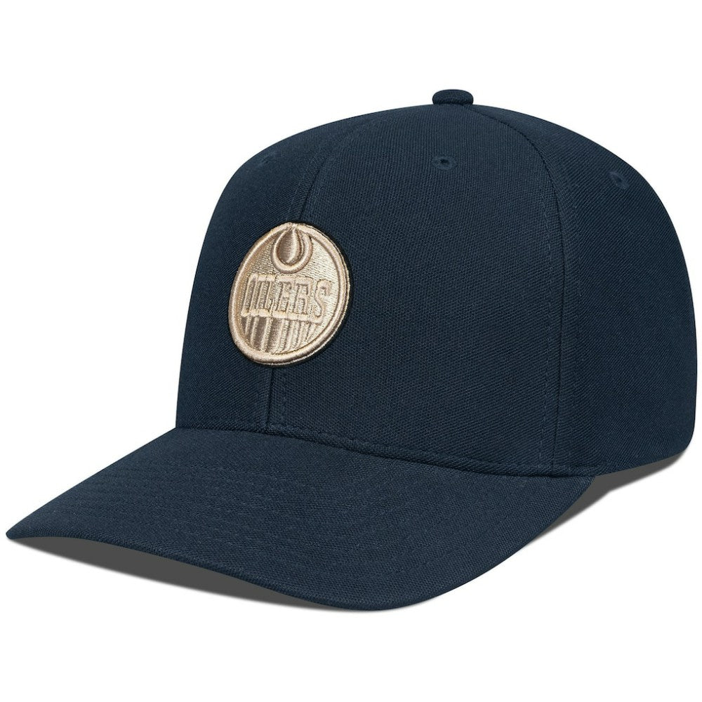 Edmonton Oilers Levelwear Fusion Lefty Hat Black