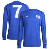 Manchester United x George Best Originals Lifestyler Long Sleeve Jersey - Blue | Adidas sale