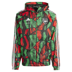 Arsenal x Labrum London 2024/25 Seasonal Full-Zip Hoodie Windbreaker - Black | Adidas sale