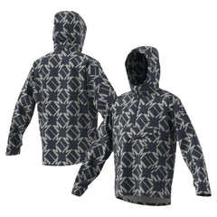Manchester United 2024/25 Half-Zip Hoodie Windbreaker Jacket - Charcoal | Adidas outlet